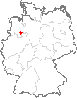 Karte Quernheim bei Diepholz